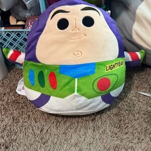 Squishmallows Buzz Lightyear Plush - Green, Purple, White